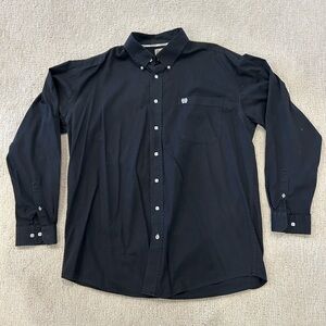 Men's Black Cinch Button-Up Shirt